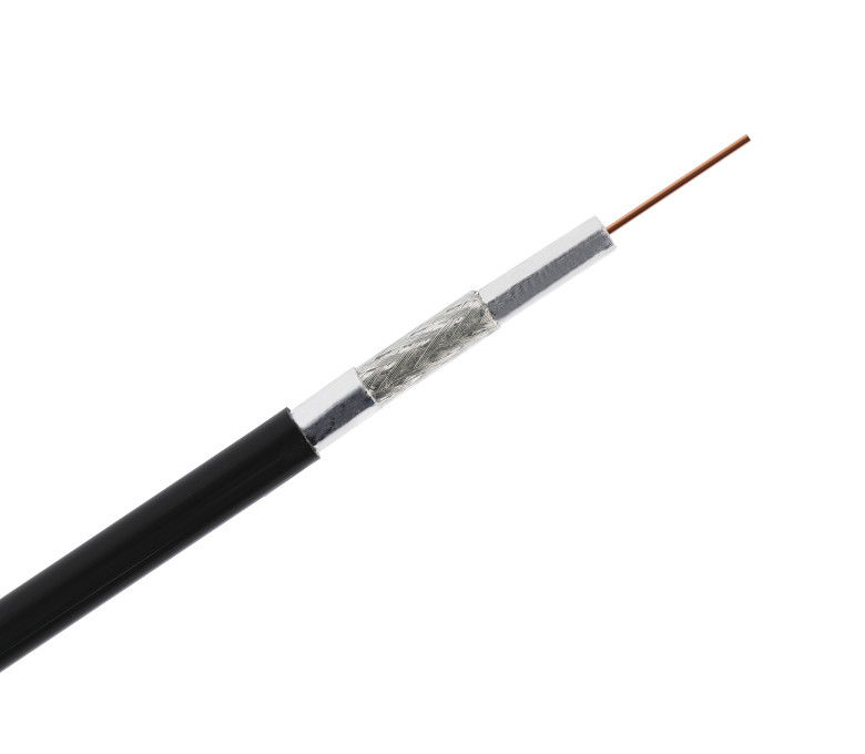 Cable coaxial de la serie RG11TF — Tri-Shield con gelatina