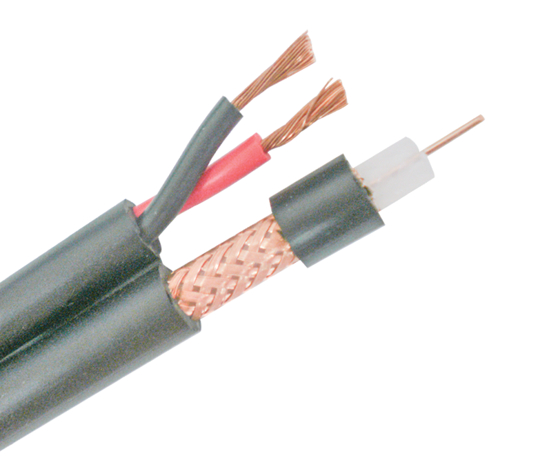 Cable de alimentación RG59 +